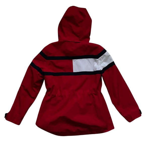 Tommy Hilfiger Women's Hooded Zipup Windbreaker Jacket - Picture 3 of 5